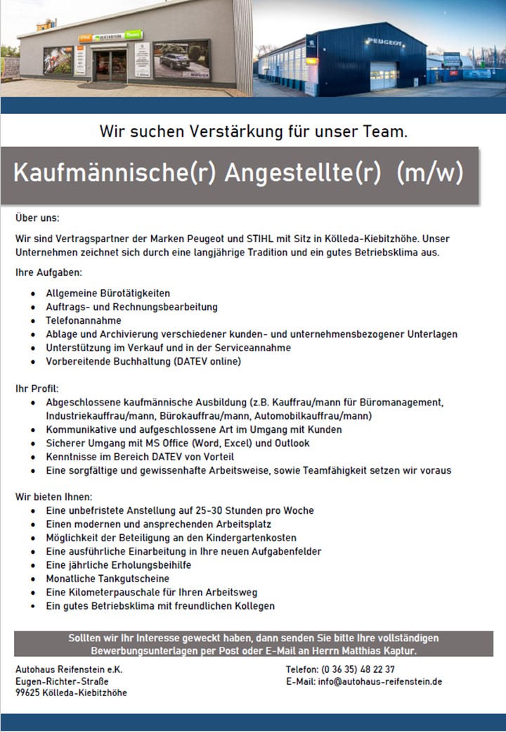 Ausschreibung Ausschreibung